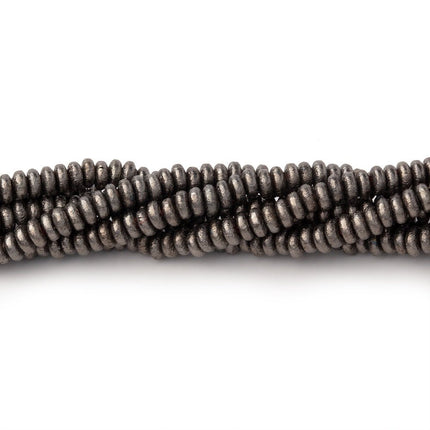 3mm Brushed Disc Beads