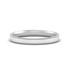 14k White Gold / 4 MM