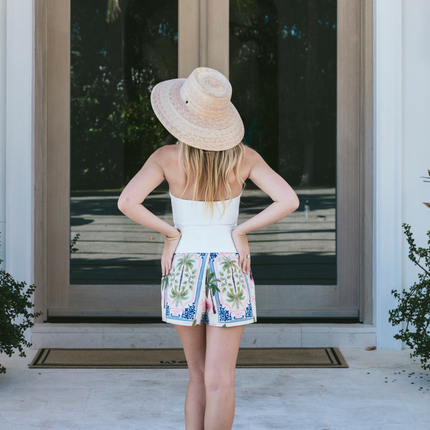 POPLIN SHORTS | TRELLIS