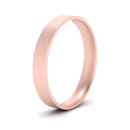 Ice Textured Mens 5mm Comfort Fit Wedding Band