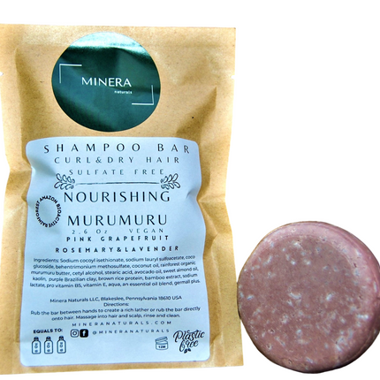 Nourishing Murumuru Shampoo Bar - Curl & Dry hair