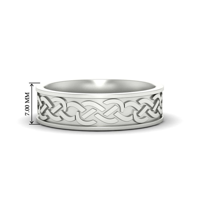 Celtic Mens Wedding Ring