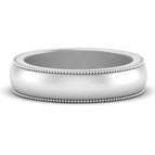 14k White Gold / 12 MM